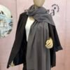 Bufandón liviano Gris oscuro