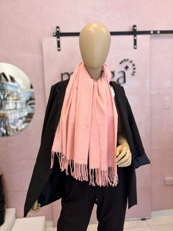 Bufandón liviano Rosa Blush