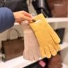 Guantes de lana Trendy