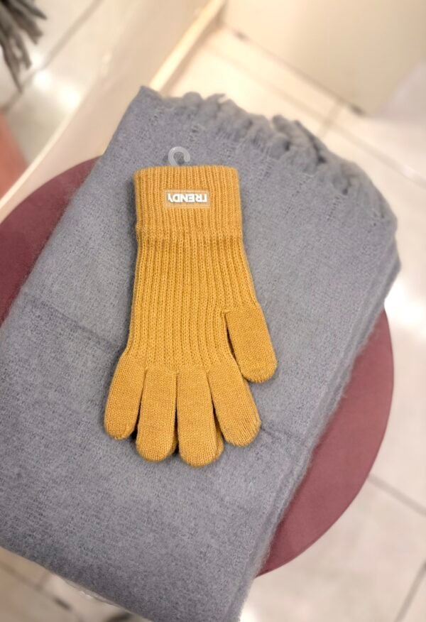 Guantes de lana Trendy