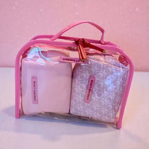 Porta cosméticos set x 3 Oreiro Love