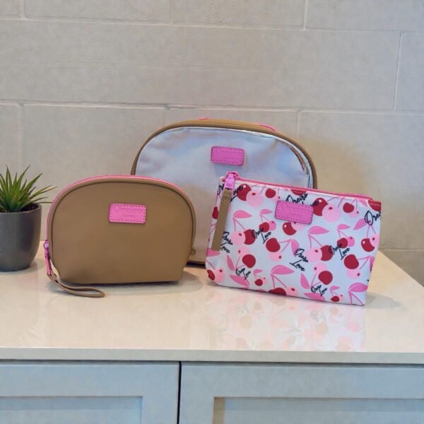 Porta cosméticos set x 3 Oreiro Love