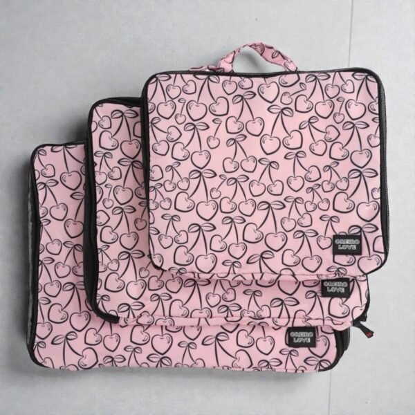 Organizador de viaje p/ropa x3 Las Oreiro